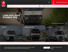 Tablet Screenshot of congo.renault-trucks.com