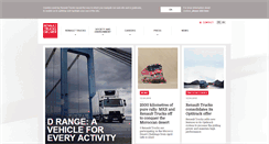 Desktop Screenshot of corporate.renault-trucks.com