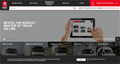Desktop Screenshot of nl.renault-trucks.be