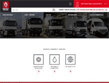 Tablet Screenshot of it.renault-trucks.ch