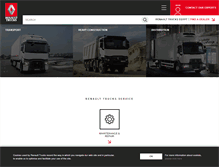 Tablet Screenshot of egypt.renault-trucks.com