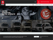 Tablet Screenshot of fr.renault-trucks.com